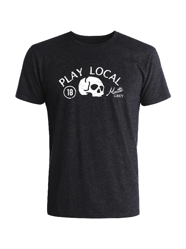 Play Local Tee - Black (White)