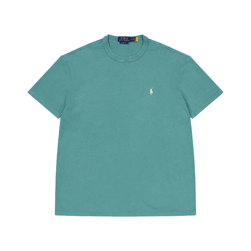 Classic Fit Jersey Crewneck T-Shirt Fairway Green