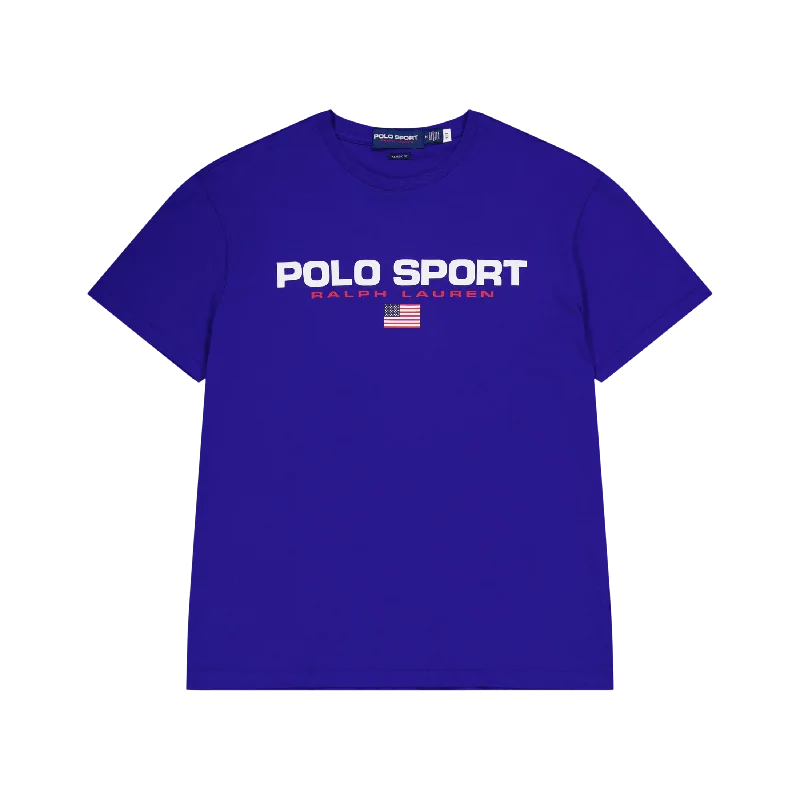 Classic Fit Polo Sport Jersey T-Shirt Rugby Royal