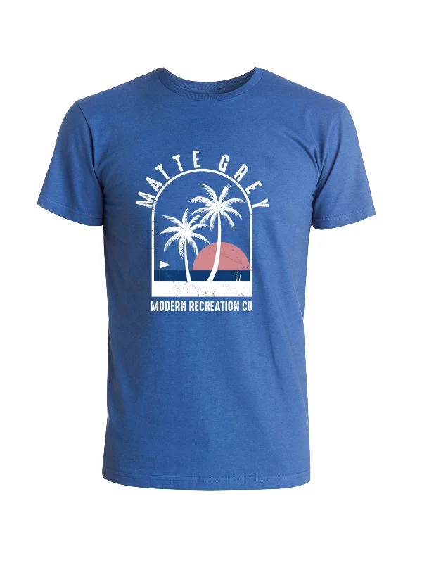 Pura Vida Tee - Azul Heather