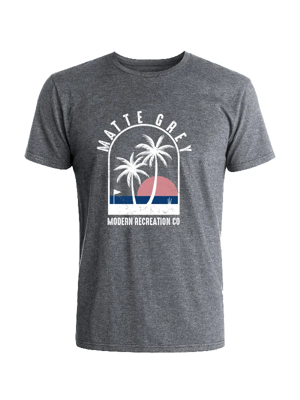 Pura Vida Tee - Steel Heather (Salt)