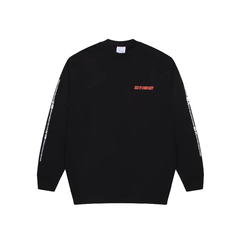 Fantasy World Tee L/s Black