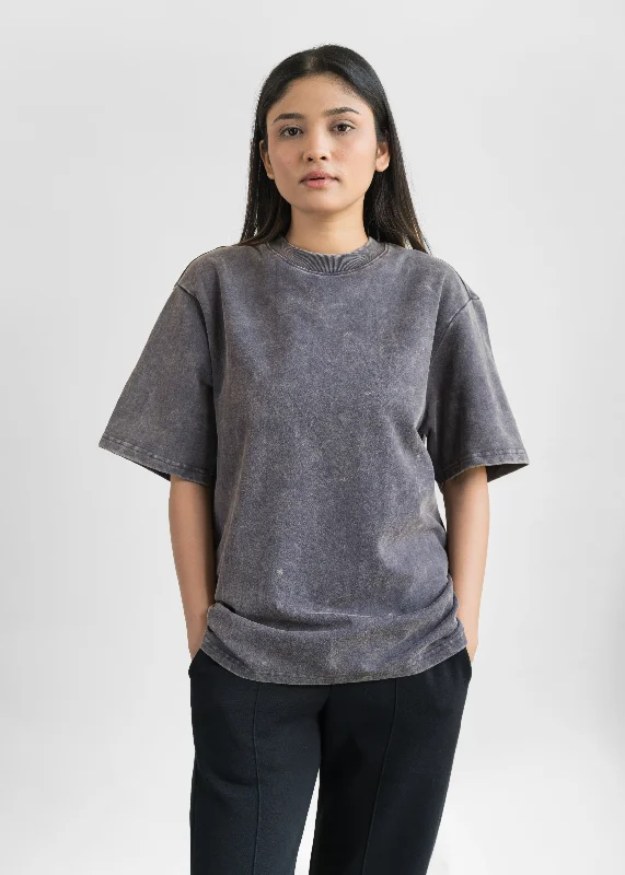 Storm — Stone Wash Heavy Weight Oversized T-Shirt