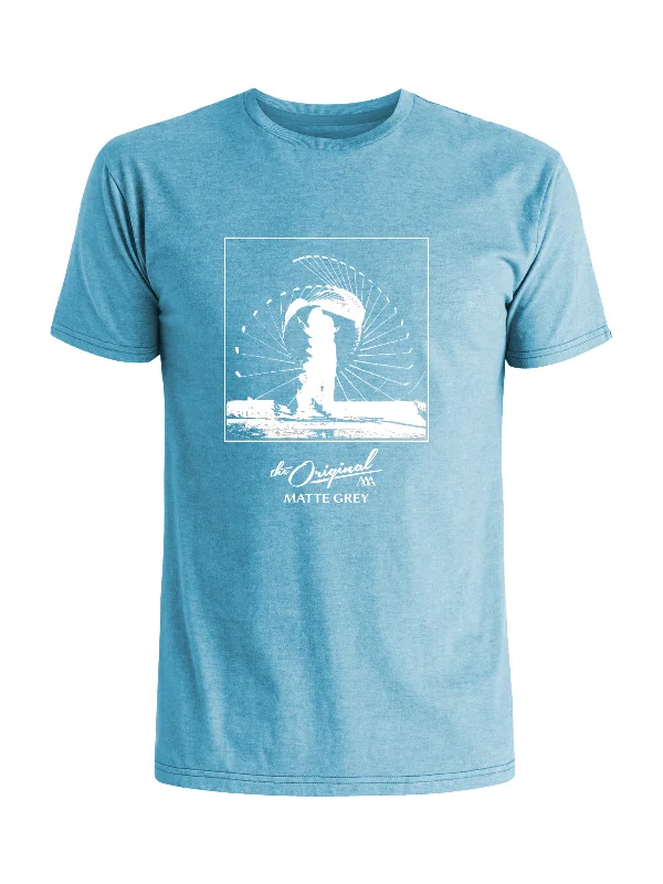 Swing Tee - Ice Blue Heather (White)