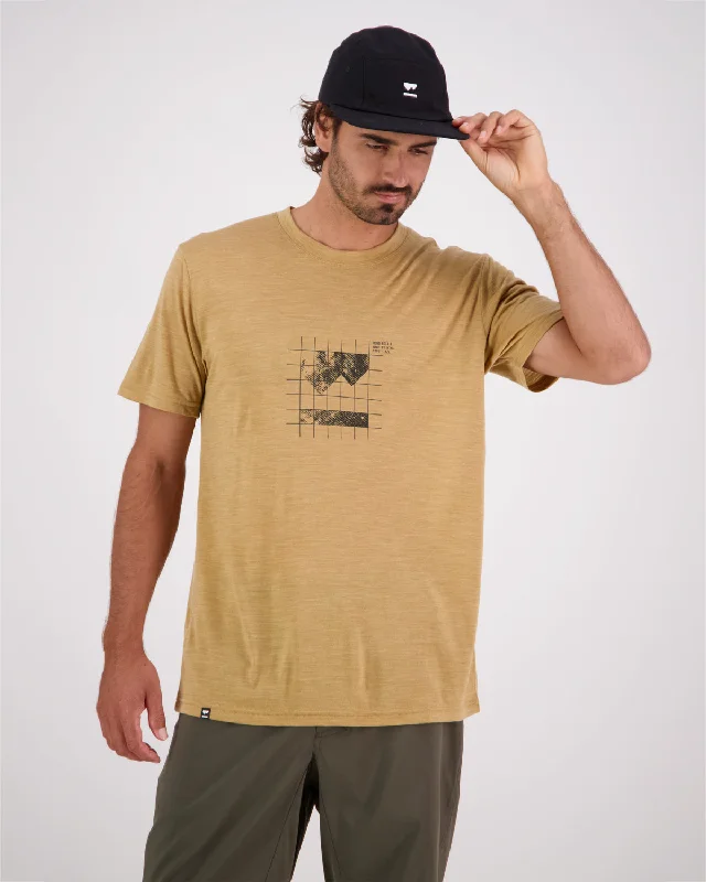 Zephyr Merino Tencel™ T-Shirt - Smokey Cumin